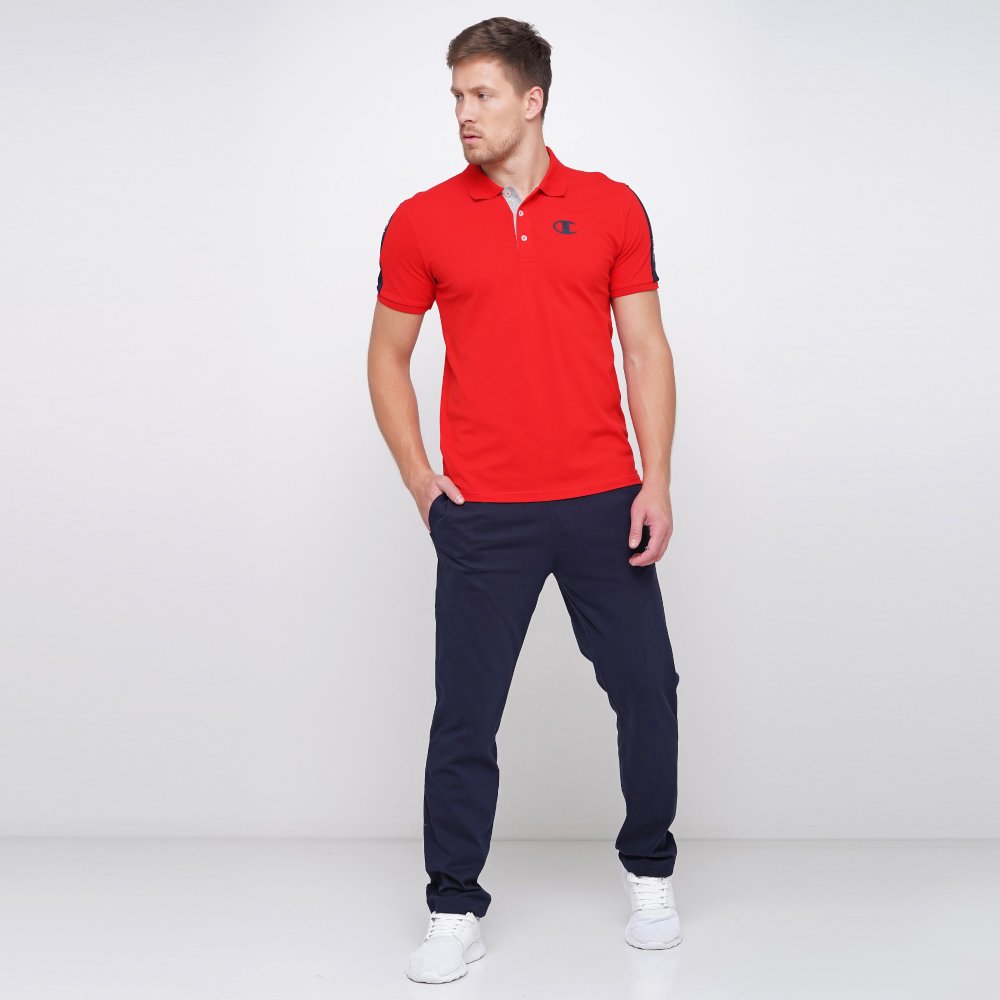 

Мужские спортивные штаны Champion Straight Hem Pants Темно-синий 42 (cha212915-NNY)