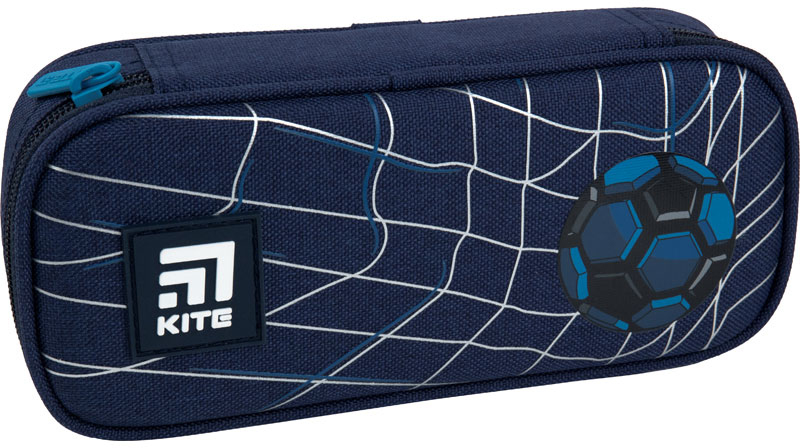 

Пенал Kite Education Football pitch Темно-синий Джинс (K21-662-11)