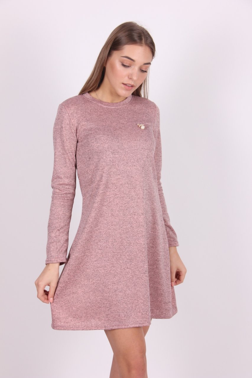 

Платье женское MissFashion 3003 с брошкой (Нежно-розовый, Платье женское MissFashion 3003 с брошкой (Нежно-розовый 44)