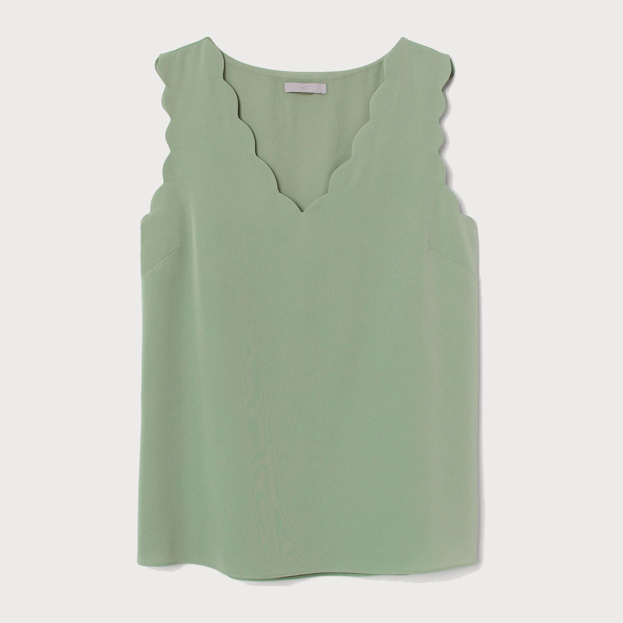 

Топ H&M 2303-8358512 36 Бледно-зеленый