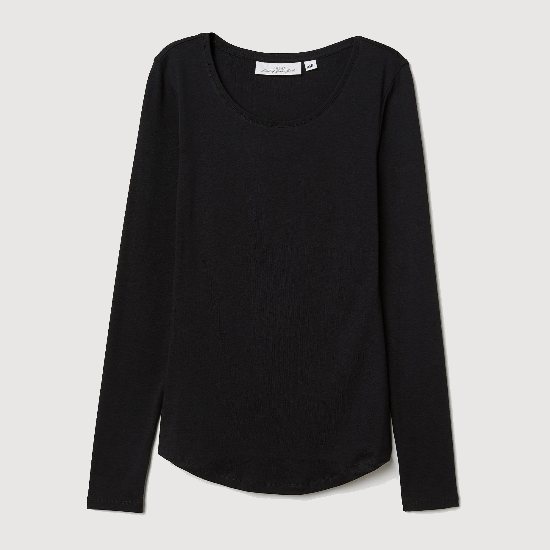 

Лонгслив H& 412-5160000  Черный, Лонгслив H&M 412-5160000 M Черный