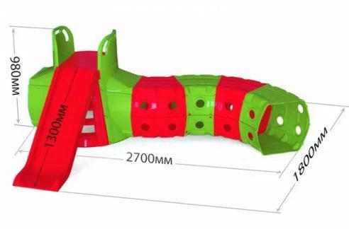 

DOLONI-TOYS "Гірка з Тунелем" 01470/3