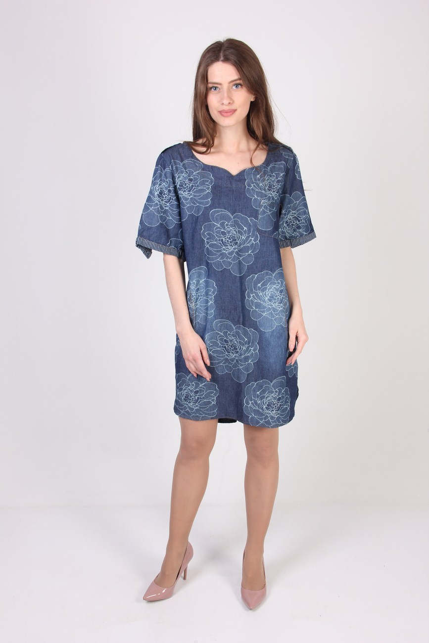 

Туника женская LadiesFashion 3335 рубашка (Темно-синий, Туника женская LadiesFashion 3335 рубашка (Темно-синий M)