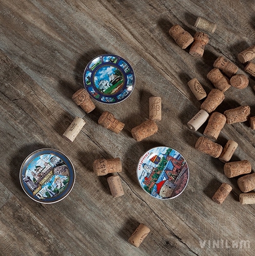 

Виниловый пол Vinilam click 4мм Дуб Потсдам 61613 замковой