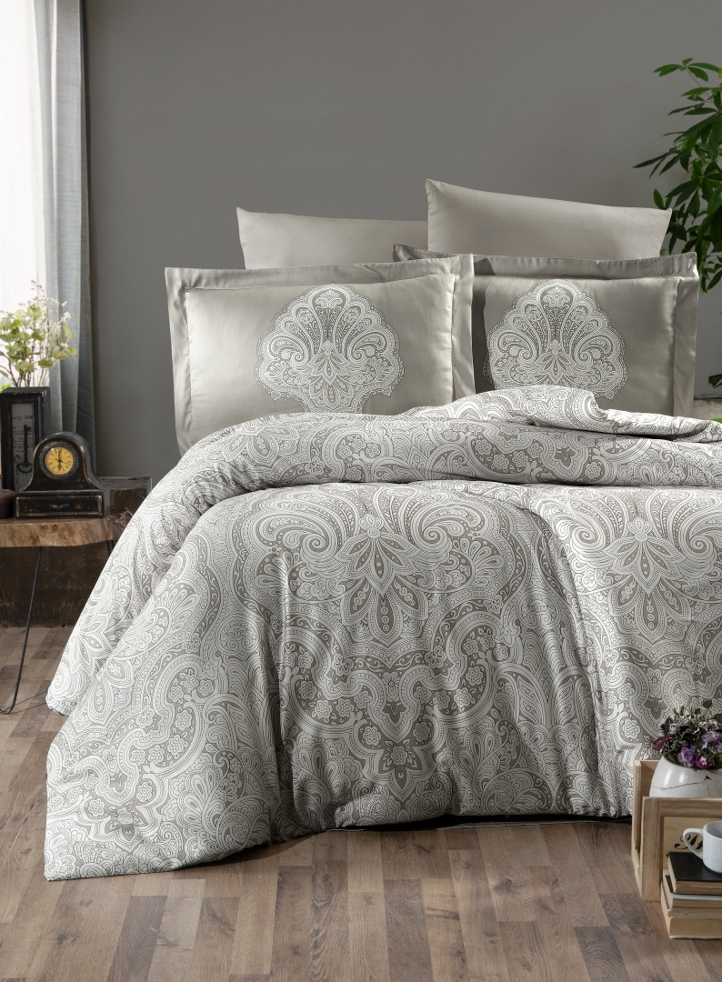 

Комплект постельного белья First Choice Satin Milena Beige