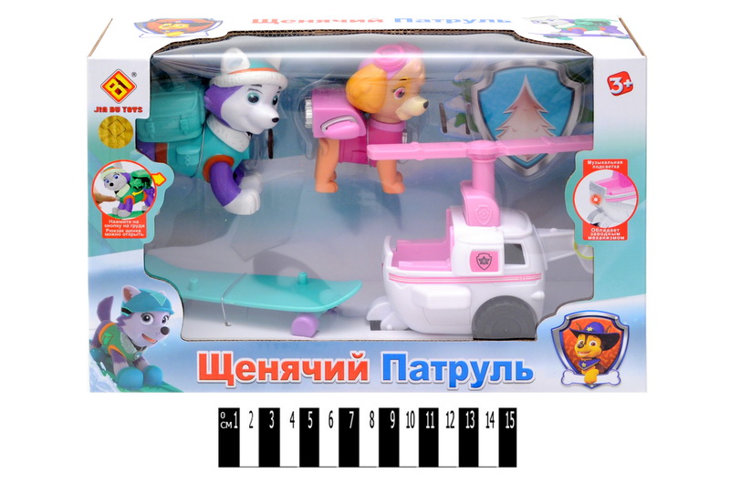 

Герои "Щенячий патруль" в кор. 29*10*18,5 см. JD906C