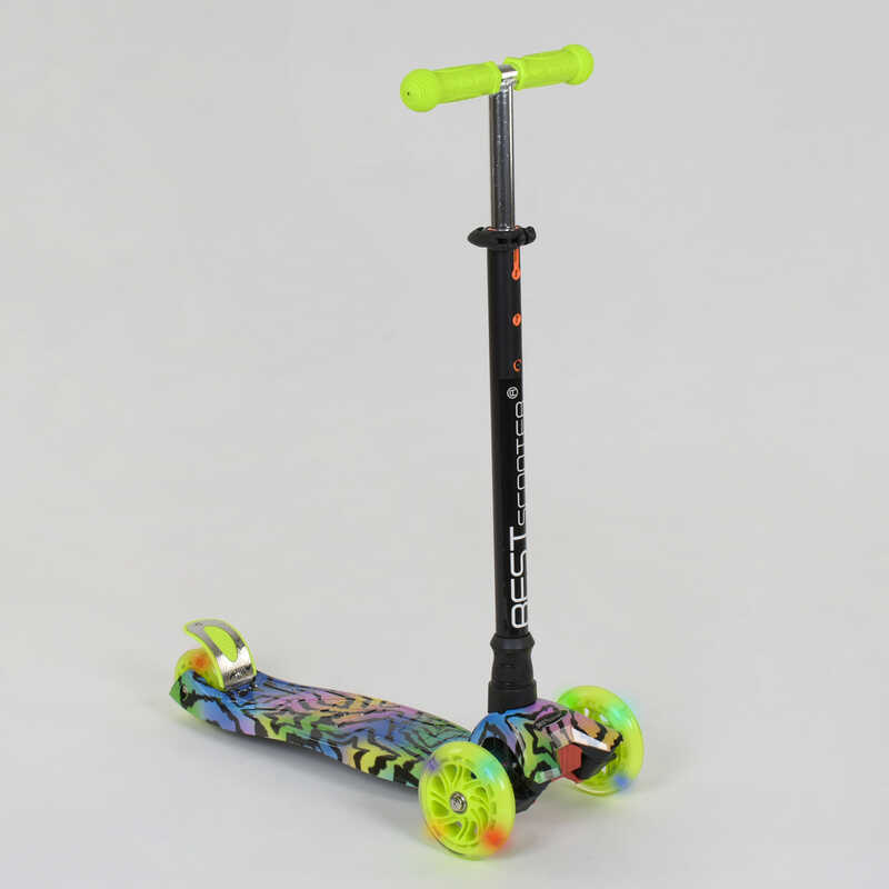 

Самокат MAXI "Best Scooter" ПОДСВЕТКА КОЛЕС САЛАТОВЫЙ A25599/779-1342
