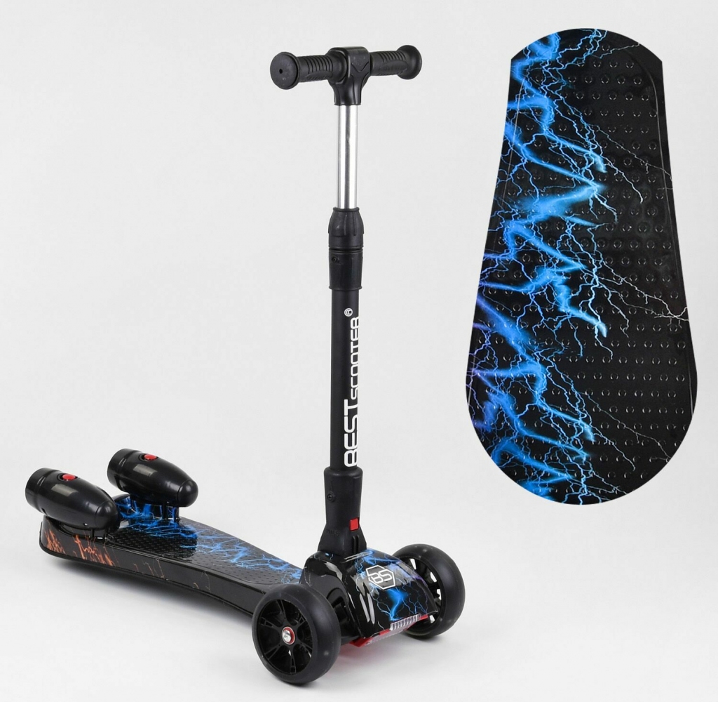 

Самокат трехколесный Best Scooter MAXI (94666) с турбинами, дымом и музыкой