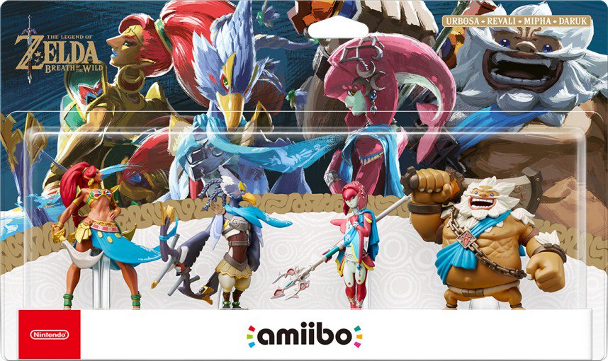 

Набор фигурок Nintendo Amiibo Коллекция The Legend of Zelda
