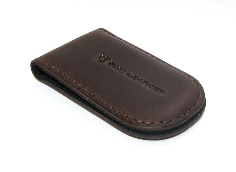 

Зажим для денег DNK Leather DNK Klip magnes-H col.F коричневый