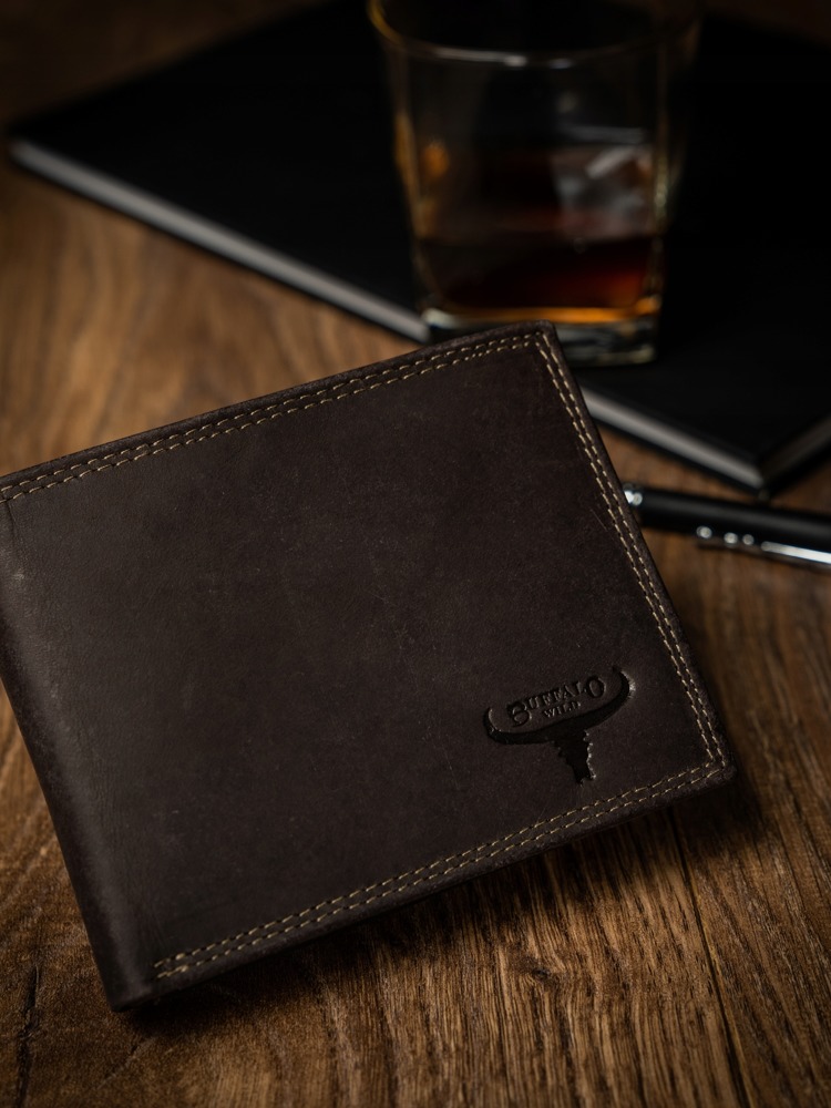 

Кошелек мужской Buffalo Wild N992-B-MHU BROWN