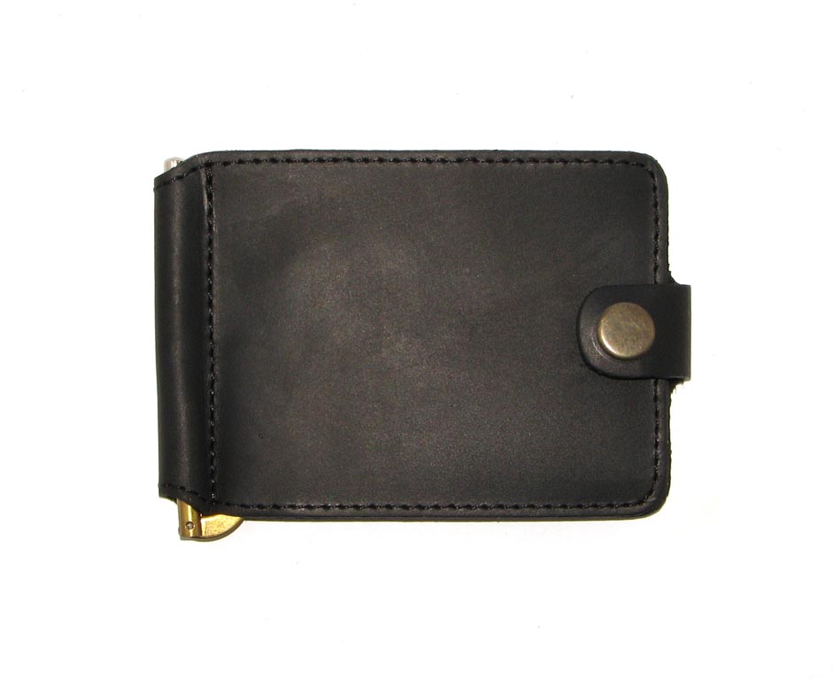 

Зажим для денег DNK Leather DNK Зажим-H col.J черный