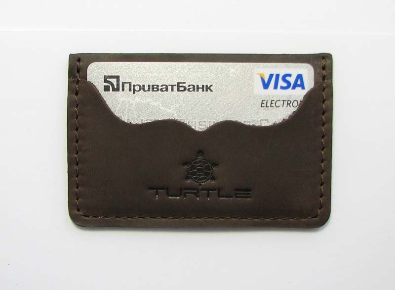 

Визитница картхолдер двухстороняя Turtle G9600F