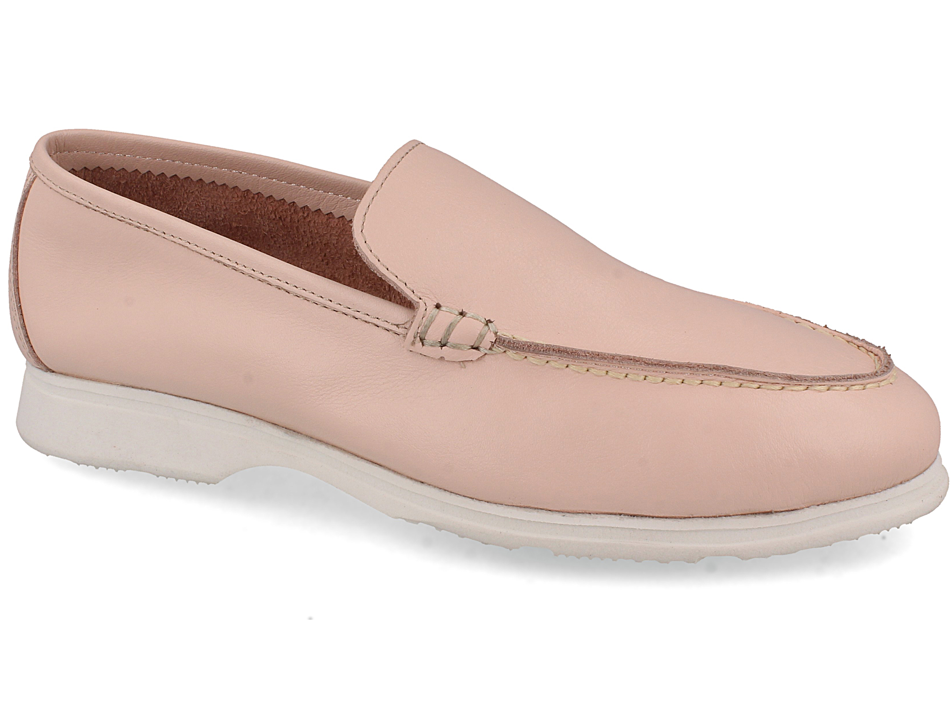 

Женские мокасины Las Espadrillas Soft Leather 417-34 Pudra 37