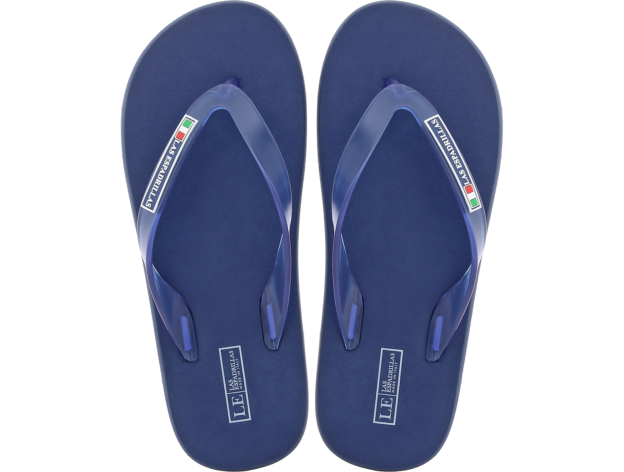 

Вьетнамки Las Espadrillas 7201-89 Made in Italy (чёрный/синий) 46