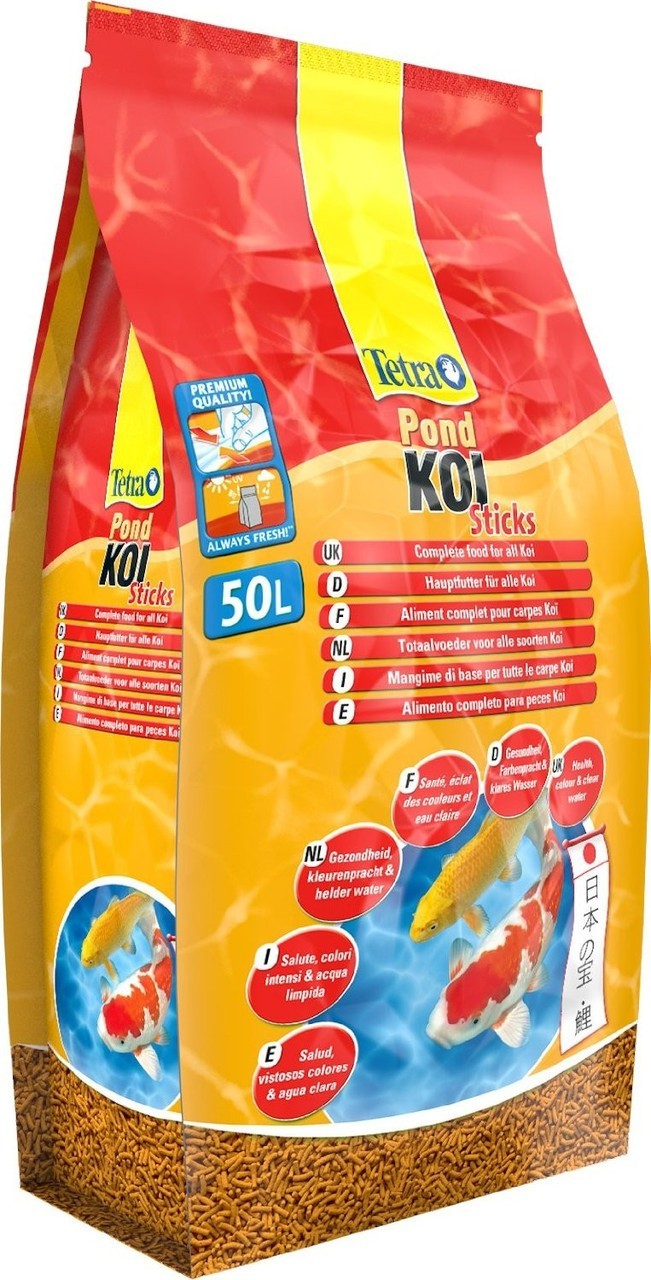 

Корм Tetra Pond KOI Sticks для прудовых рыб в палочках 50 л (758636/241626)