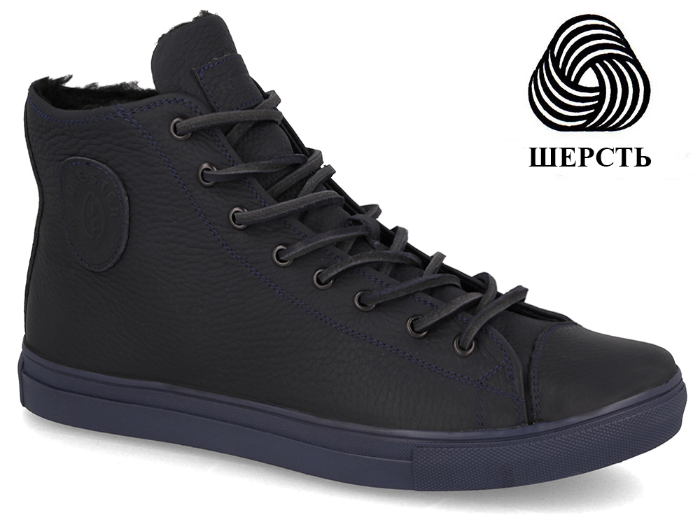 

Мужские кеды Forester Whool Navy 132125-8984 (тёмно-синий) 42