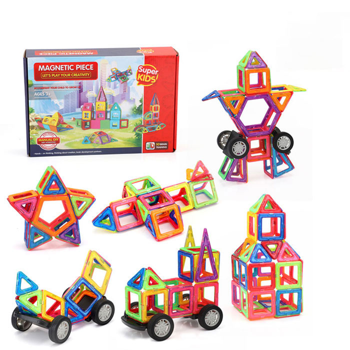 

Гіпер великий магнітний конструктор для дітей, Magnetic Blocks, 172 деталі