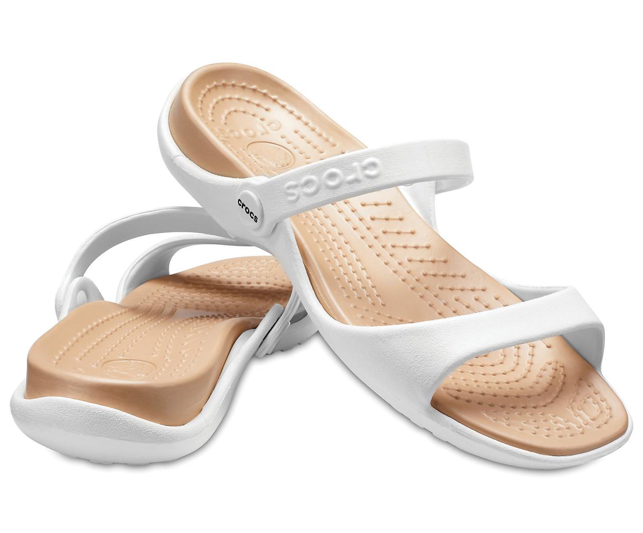 

Белые сандалии Crocs art732267 (размер 42-43)