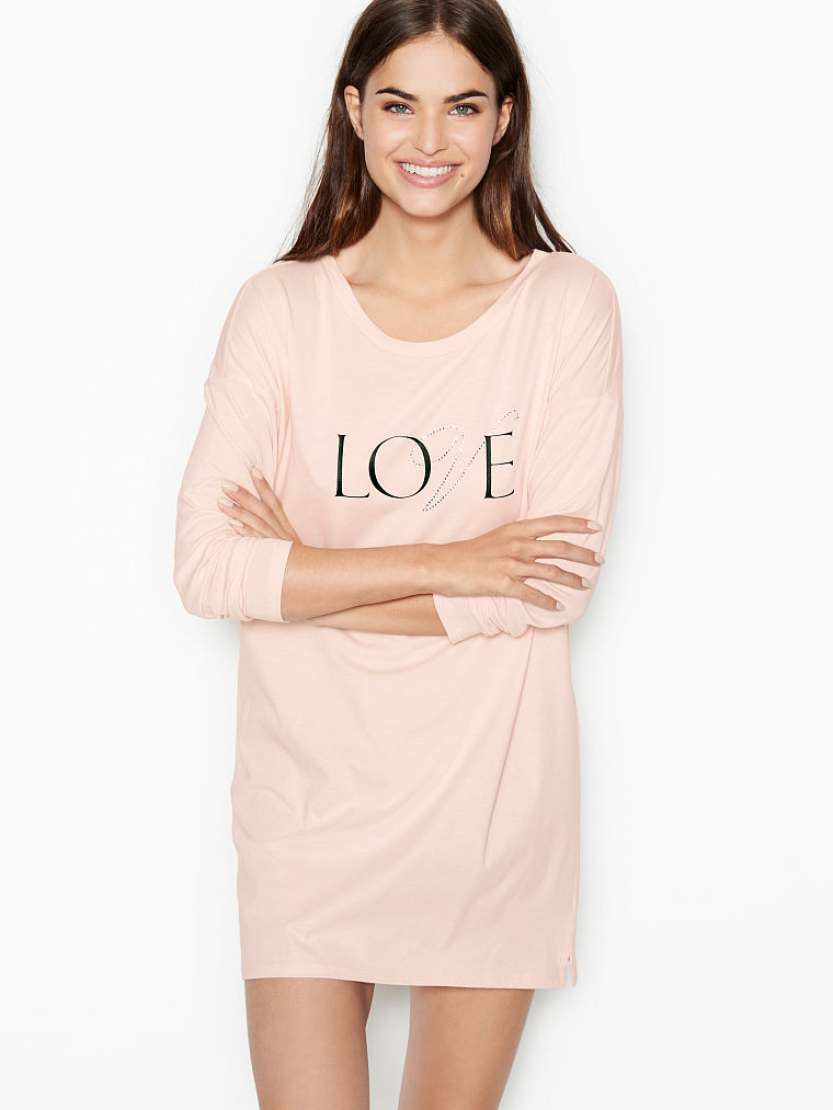

Домашнее платье Victoria’s Secret art488541 (Розовый, размер M)
