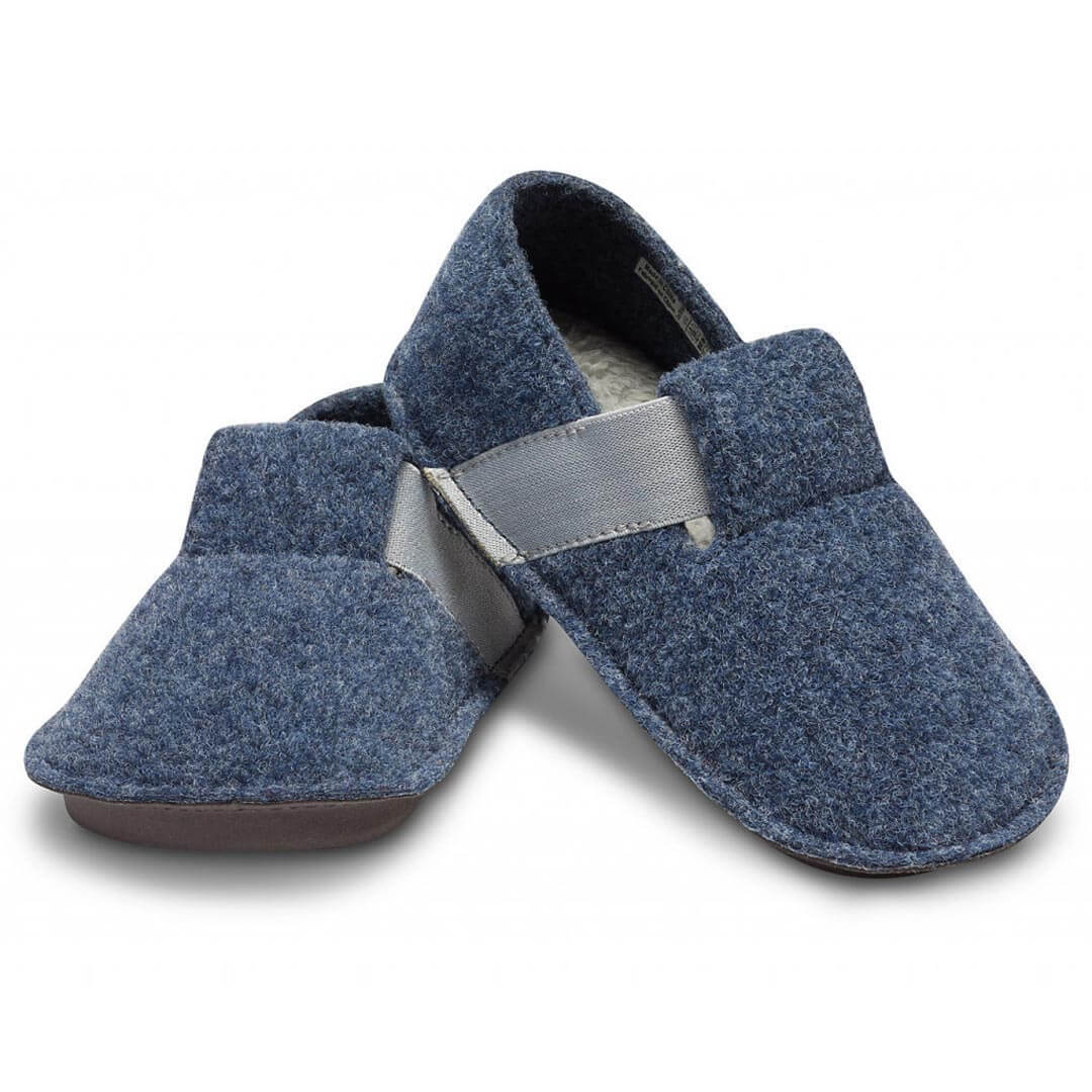 

Тапочки комнатные теплые Crocs детские art509984 (Синий, размер 33-34)