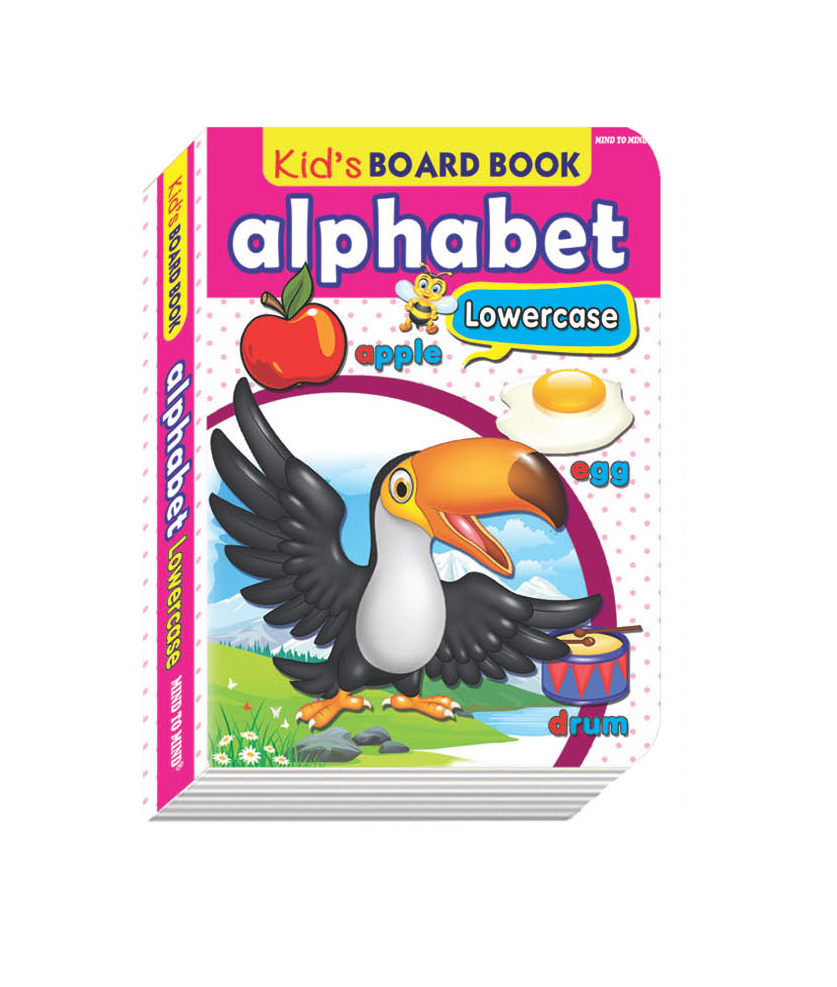 

Board Book alphabet Lower Case, Revised - - 978-967-447-322-8