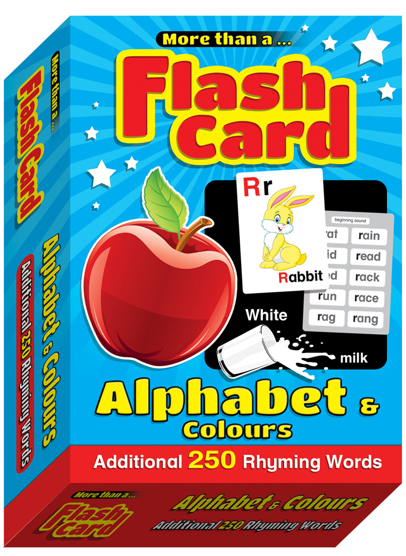 

More Than Flash Cards Alphabet & Colours - - 978-967-447-378-5