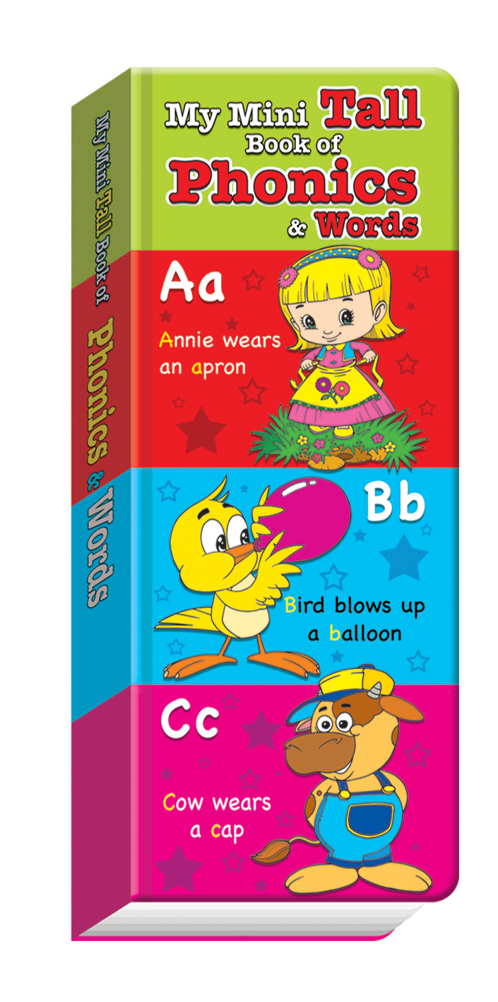 

My Mini Tall Book: Phonics - - 978-967-447-094-4