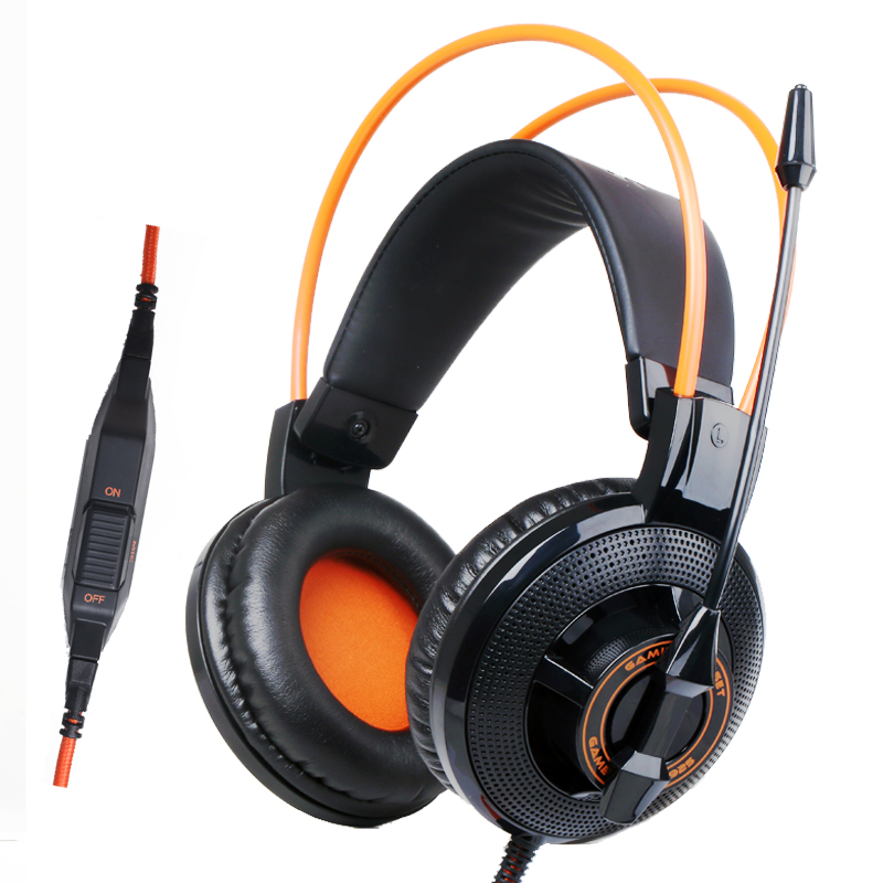 

Наушники Somic G925 черно-оранжевая 9590009919