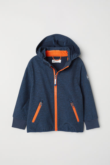 

Ветровка H&M Р59023 104 см Темно-синяя меланж (P-100561)