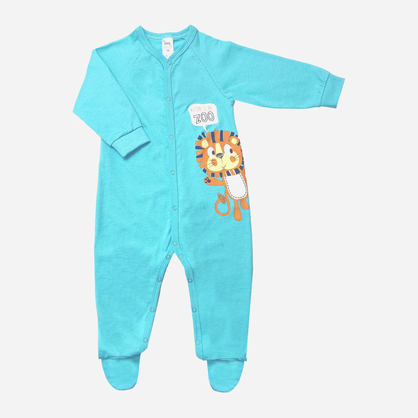 

Человечек Smil Ребятам о зверятах 108568 74 см Темно-бирюзовый