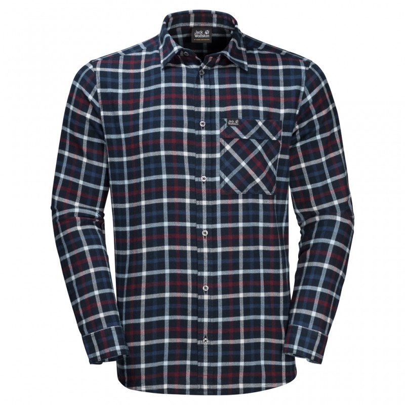 

Рубашка с длинным рукавом FRASER ISLAND SHIRT Jack Wolfskin 1402522-7881 XXL Синий