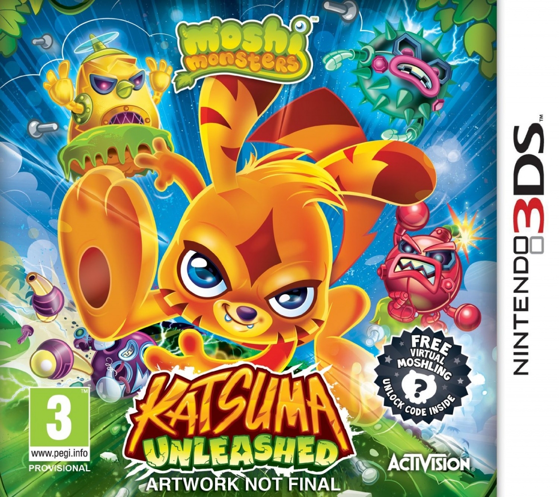 

Игра Nintendo 3DS Moshi Monsters Katsuma Unleashed (PAL)