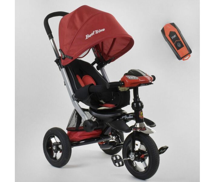

Трехколесный велосипед Best Trike (698 31-226) с пультом, красный