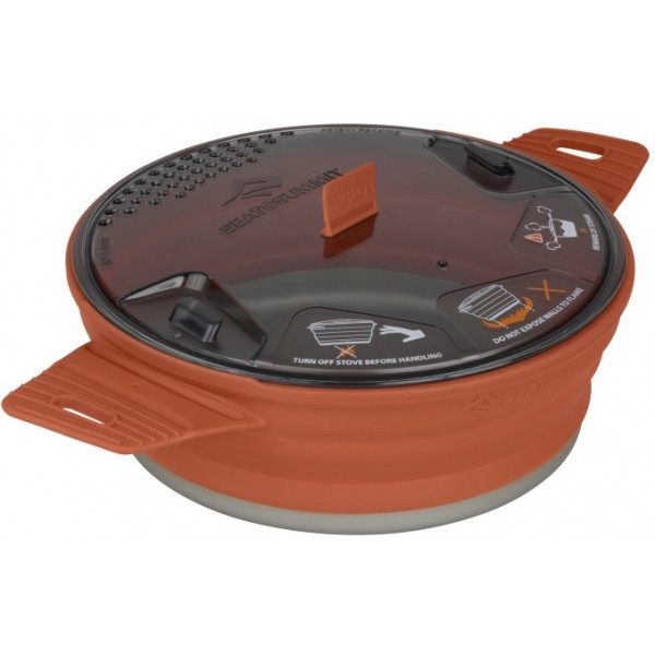 

Каструля складана Sea To Summit X-Pot 1.4 L Rust (STS AXPOT1.4RU)
