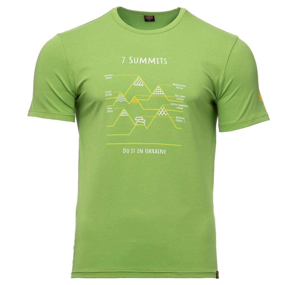 

Футболка мужская Turbat 7 Summits Mns XXL Light Green 012.004.1943
