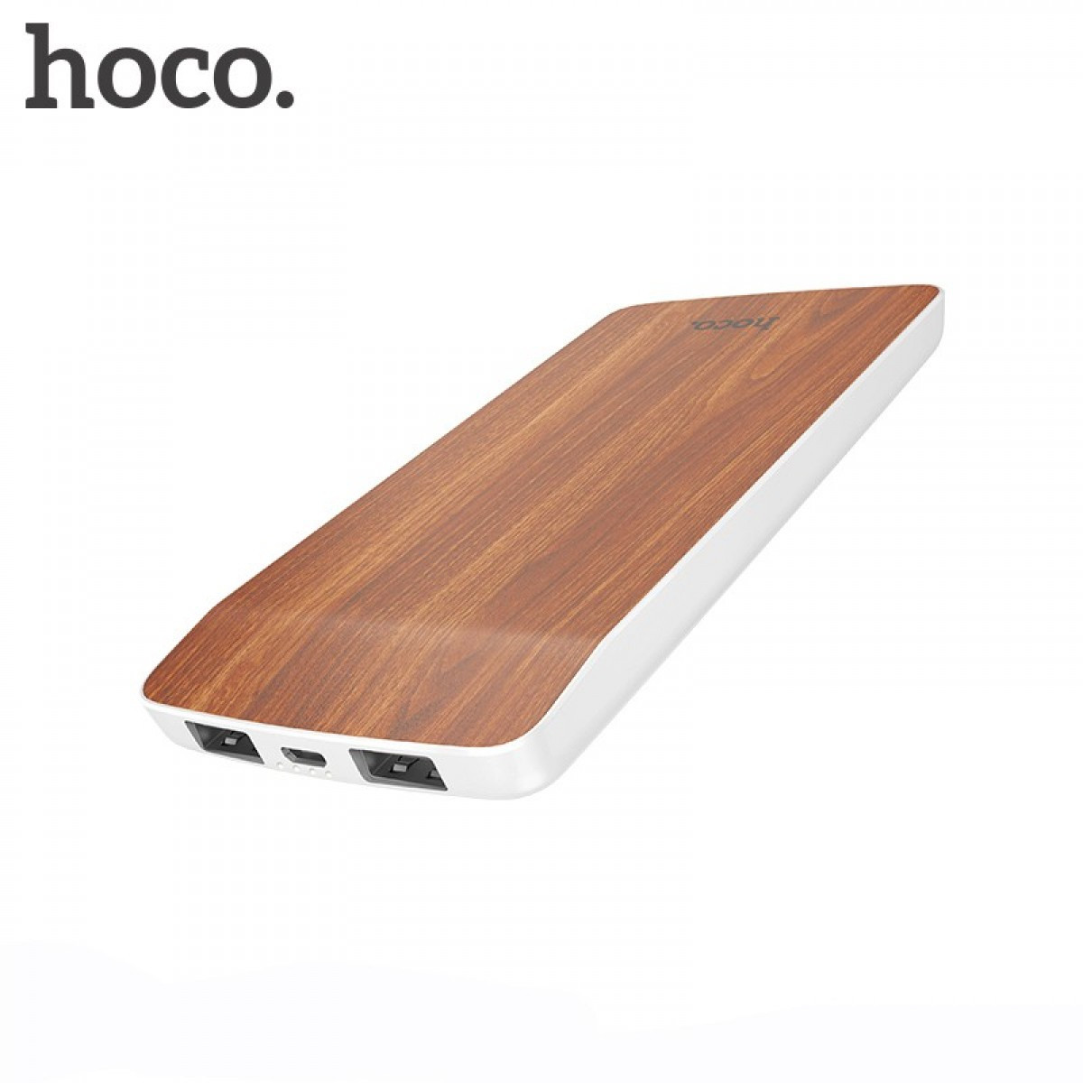 

Портативное зарядное устройство Hoco J5 Wooden 8000mAh Red oak