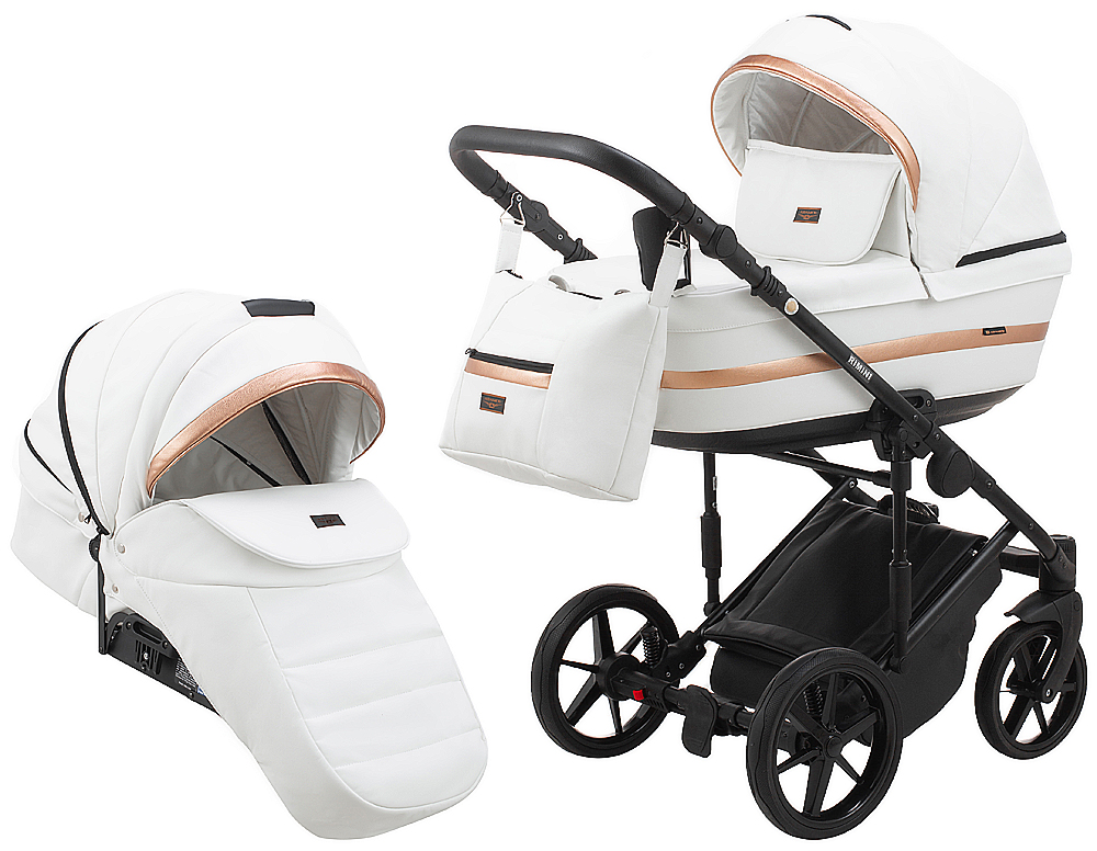 

Коляска 2 в 1 Adamex Rimini ECO кожа 100% RI-202 (625240)