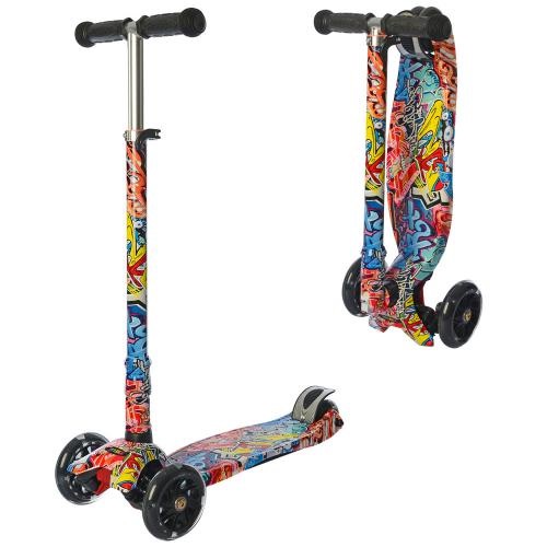

Самокат iTrike JR 3-055-WP8 Black Blue (JR 3-055-WP)