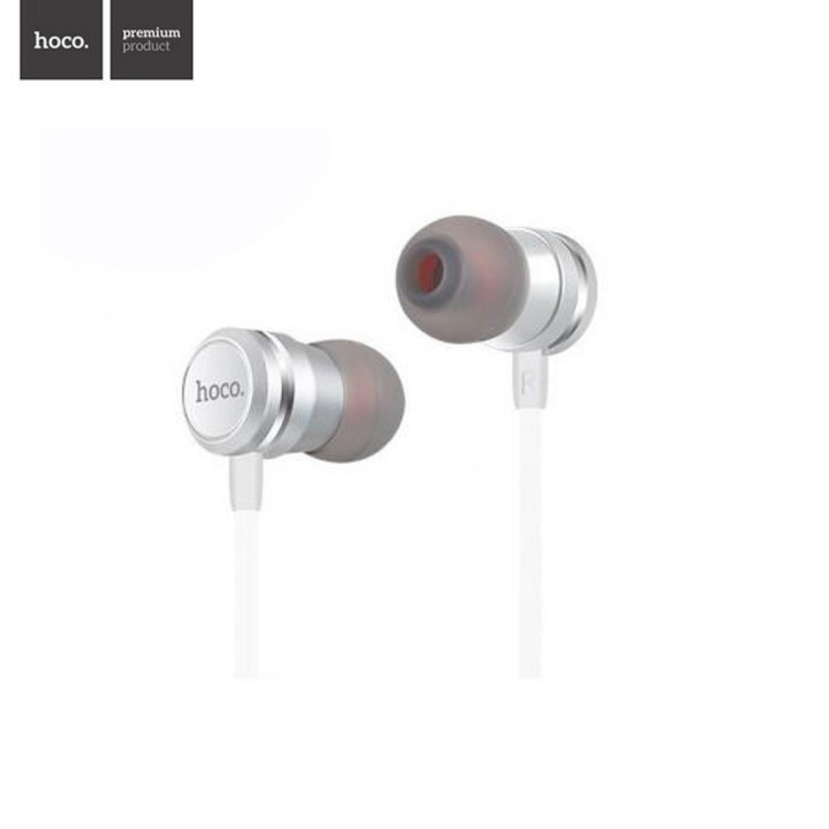 

Наушники Hoco M16 Ling sound metal (silver)