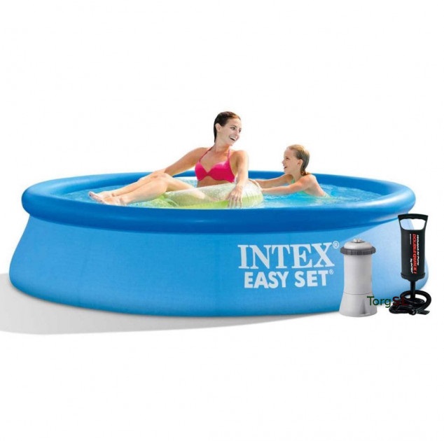 

Круглый надувной бассейн Intex 28106 (244 x 61 см) Easy Set