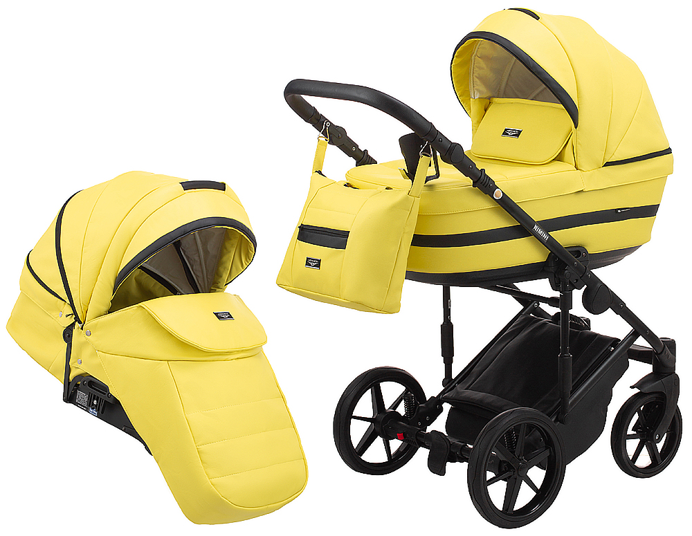 

Коляска 2 в 1 Adamex Rimini ECO кожа 100% RI-234 (625252)