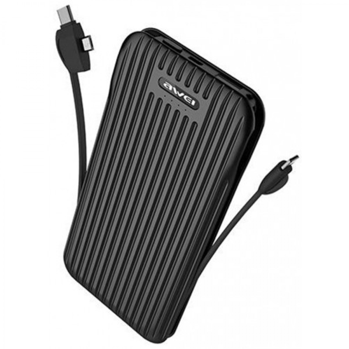 

Портативное зарядное устройство Awei P80k 10000mAh Black