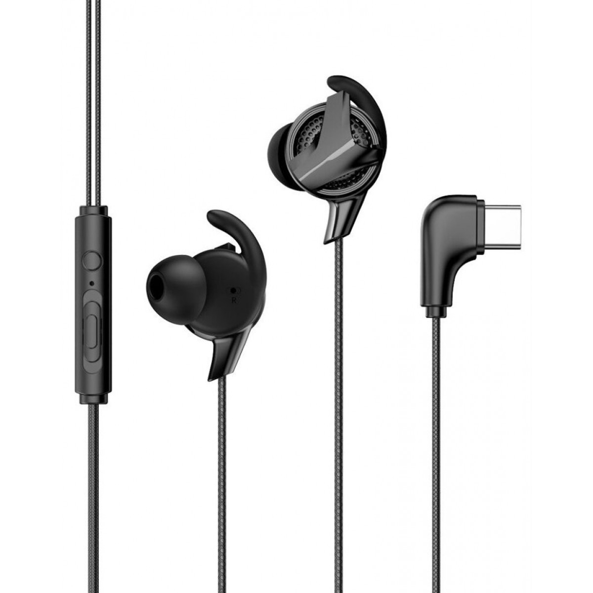 

Наушники Baseus GAMO Type-c Wired Earphone C15