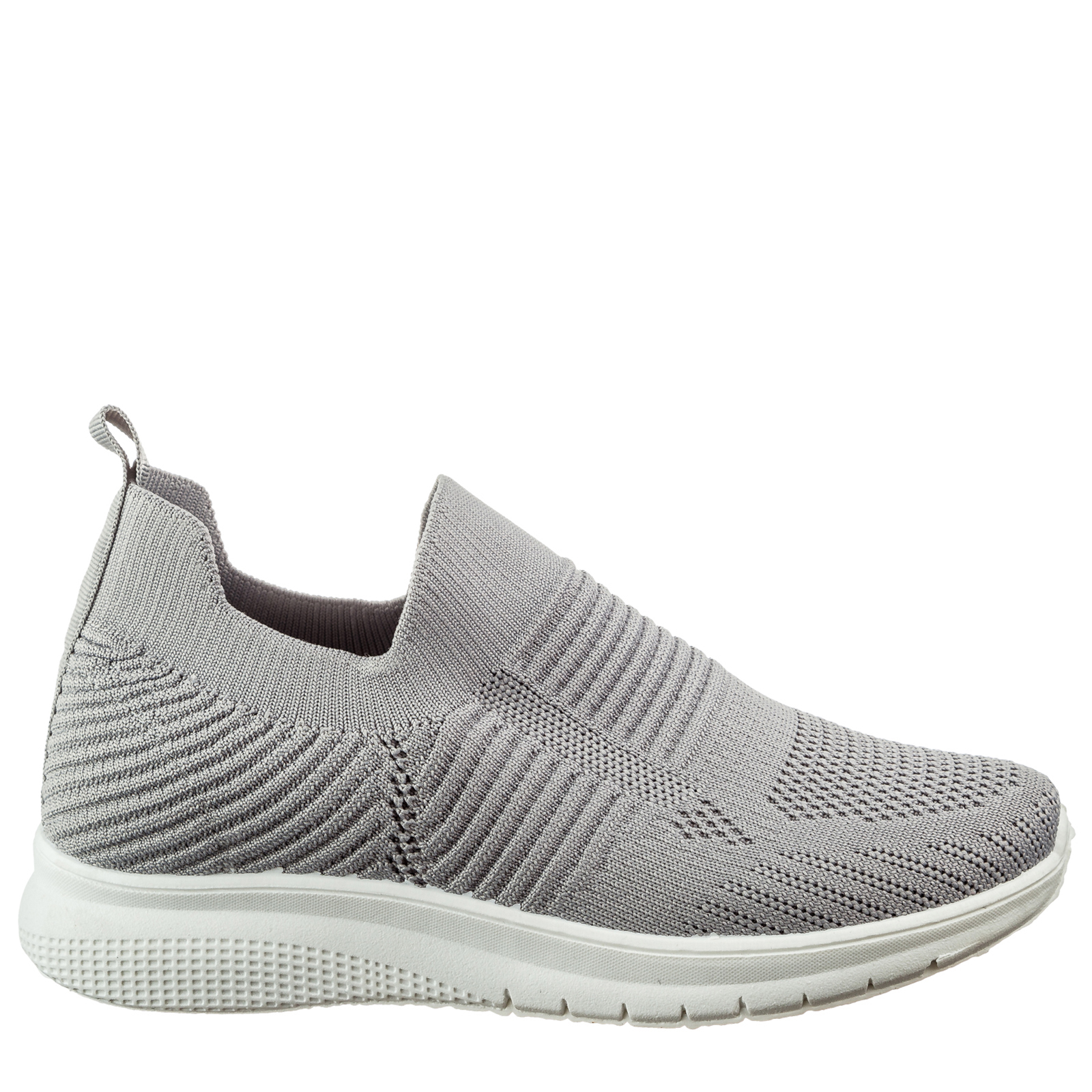 

Слипоны женские Glam Глам-1609-211 grey-211 40 Ар.92115340