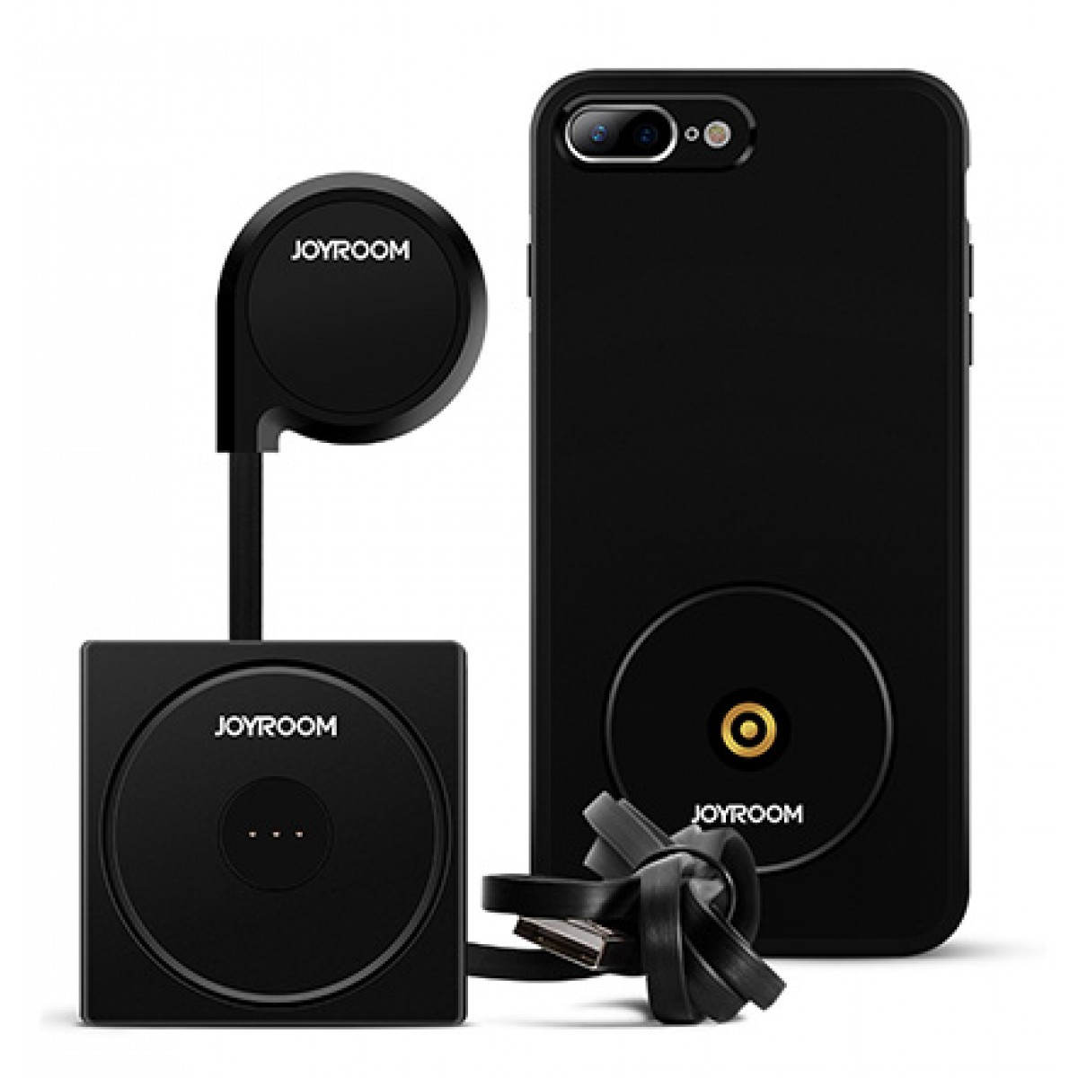 

Беспроводное зарядное устройство JOYROOM ZS141 magnetic wireless charger для iPhone 7 (2A)