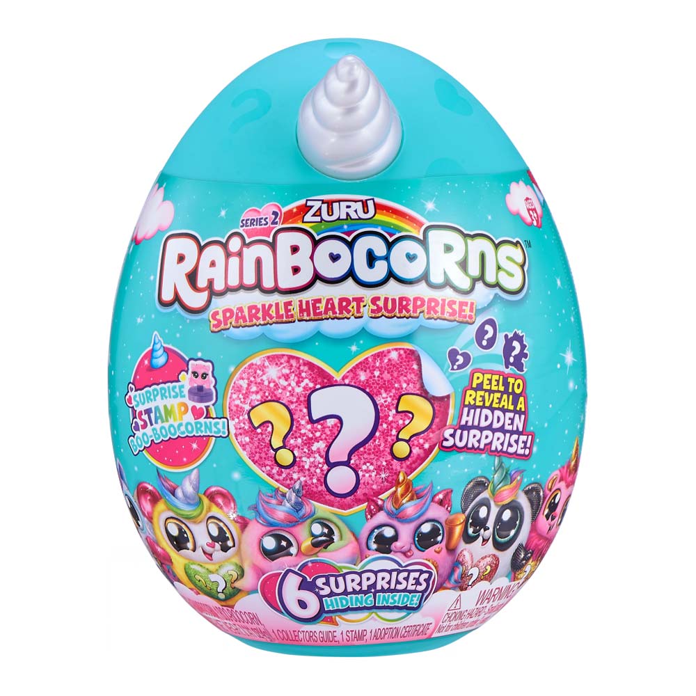 

М'яка іграшка-сюрприз Rainbocorn-H (серія Sparkle Heart Surprise 2) (9214H)