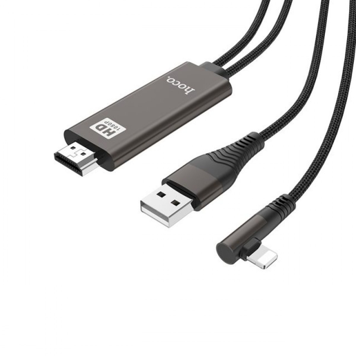 

Кабель Hoco UA14 Lightning to HDMI