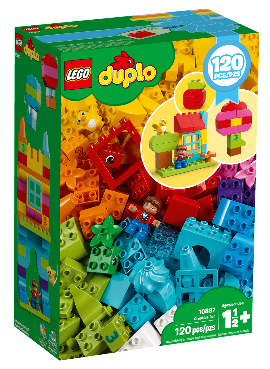 

Конструктор LEGO DUPLO Набор для веселого творчества 120 деталей (10887)