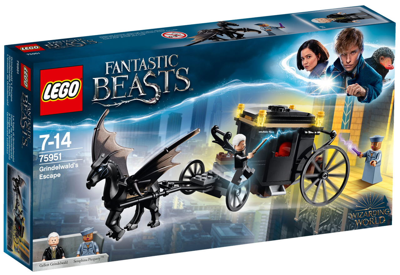 

Конструктор Lego Harry Potter Побег Грин-де-Вальда 75951